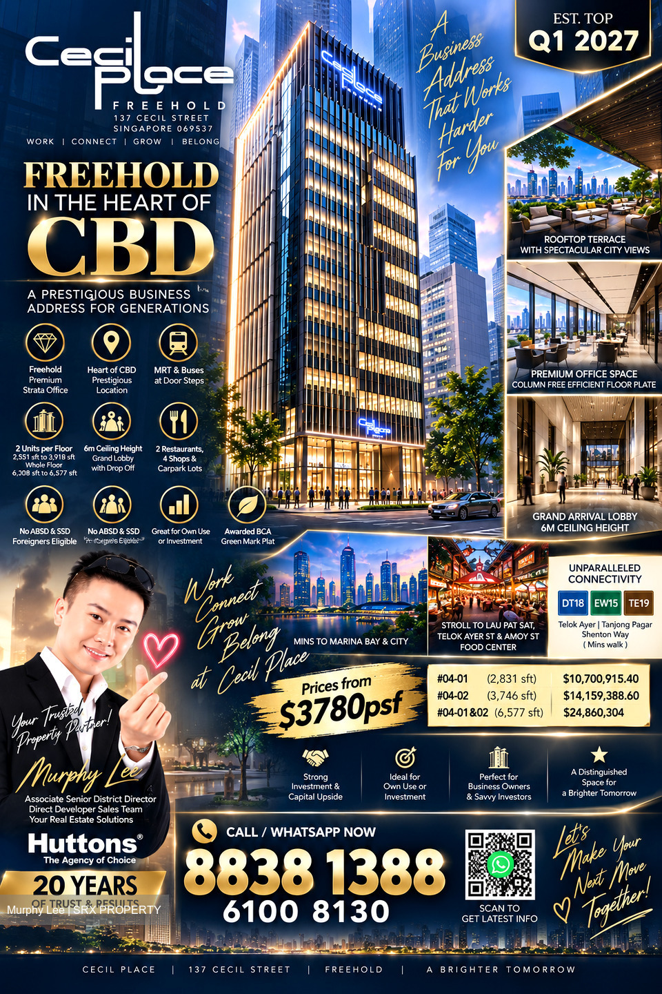 Cecil Suites (D1), Office #613719491